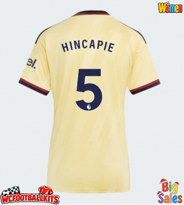 Arsenal Piero Hincapie #5 Replica Third Stadium Shirt for Women 2026-27 Short Sleeve